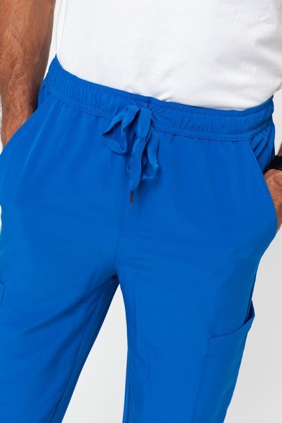 Pánské kalhoty Adar Slim Leg Cargo královsky modré-2