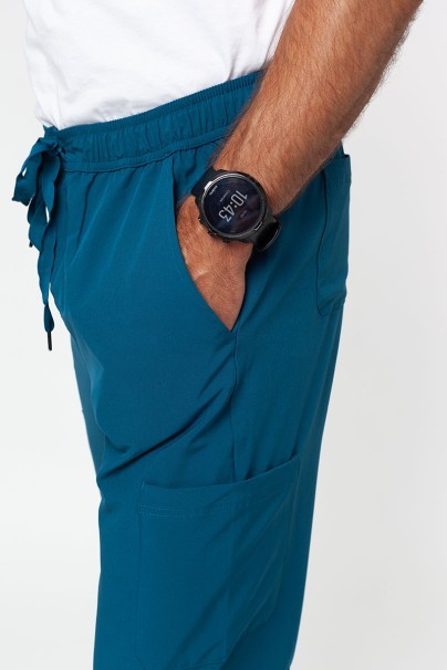 Pánské kalhoty Adar Slim Leg Cargo karaibsky modré-3