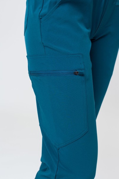 Dámské lékařské kalhoty Uniforms World 309TS™ Valiant karaibsky modré-3
