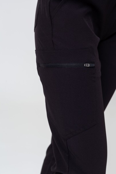 Dámské lékařské kalhoty Uniforms World 309TS™ Valiant černé-3