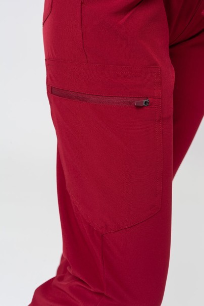 Dámské lékařské kalhoty Uniforms World 309TS™ Valiant burgundové-3