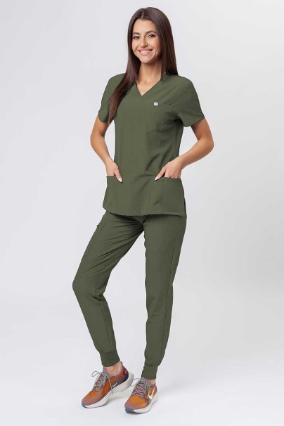 Dámská lékařská halena Uniforms World 309TS™ Valiant olivková-2