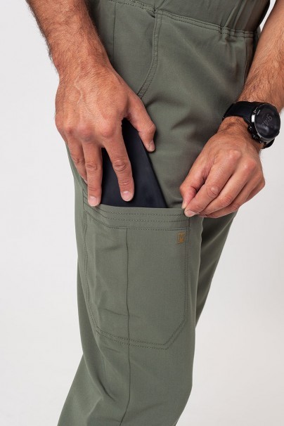 Pánské lékařské kalhoty Maevn Matrix Pro Men jogger olivkové-3