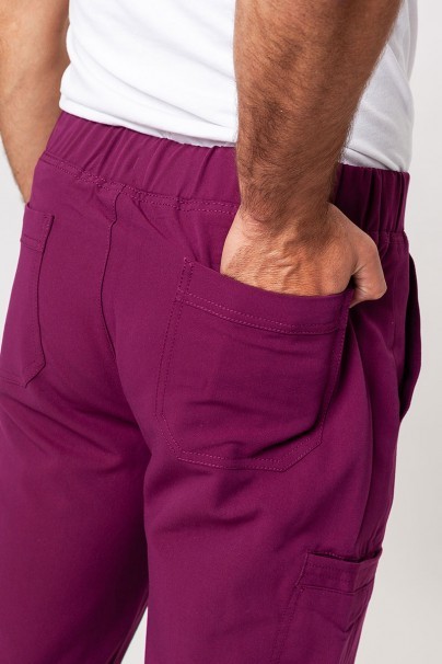 Pánské lékařské kalhoty Maevn Matrix Pro Men jogger višňové-3