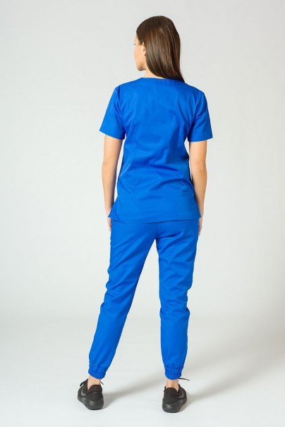 Lékařské kalhoty Sunrise Uniforms Easy jogger královsky modrá-3
