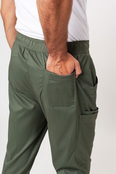 Lékařské kalhoty Maevn Matrix Men jogger olivkové-5