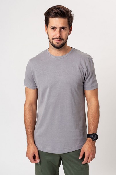 Pánské tričko Malfini Origin (standard GOTS - organická bavlna) šedá-2