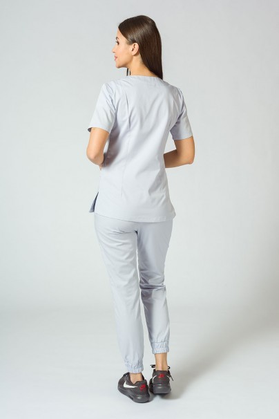 Lékařské kalhoty Sunrise Uniforms Easy jogger světle šedé-2