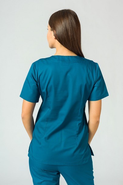 Lékařská souprava Sunrise Uniforms Basic Jogger karaibsky modrá (s kalhotami Easy)-3