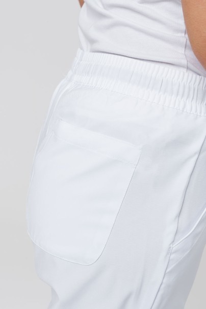 Lékařské dámské kalhoty Maevn Momentum 6-pocket bílé-5