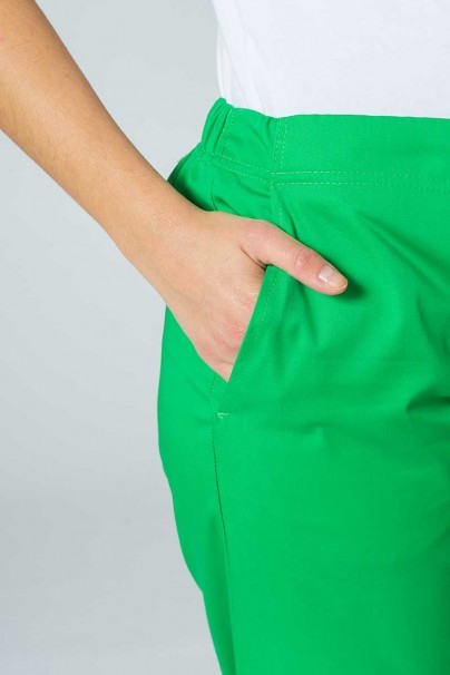 Dámské lékařské kalhoty Sunrise Uniforms Basic Regular zelené jablko-4
