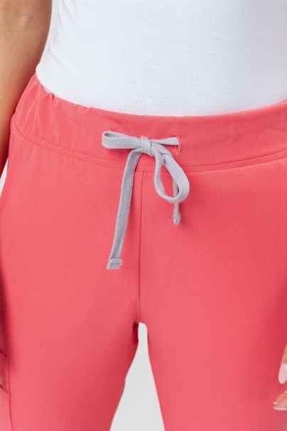 Dámské lékařské kalhoty Sunrise Uniforms Premium Chill jogger koralové-2