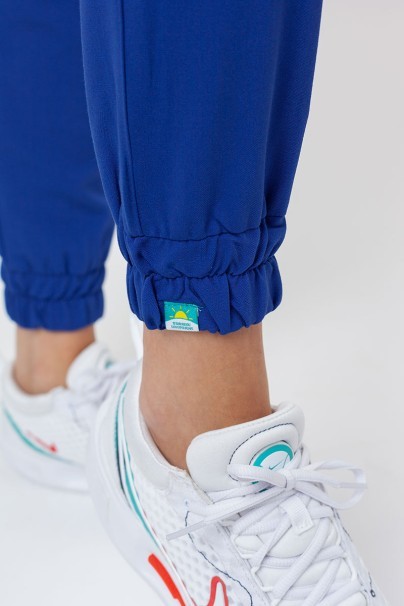 Lékařské kalhoty Sunrise Uniforms Premium Chill jogger tmavě modré-5