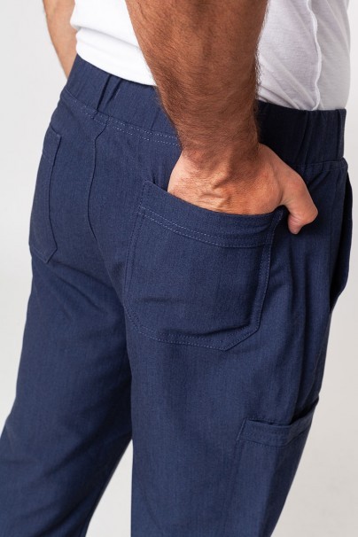 Pánské lékařské kalhoty Maevn Matrix Pro Men jogger tmavě modré denim-5