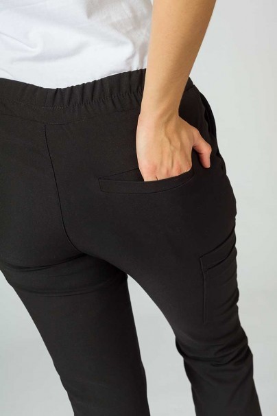 Dámské lékařské kalhoty Sunrise Uniforms Premium Chill jogger černé-4