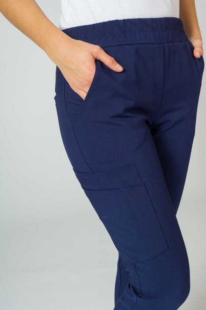 Dámské kalhoty Sunrise Uniforms Premium Chill jogger námořnická modř-4