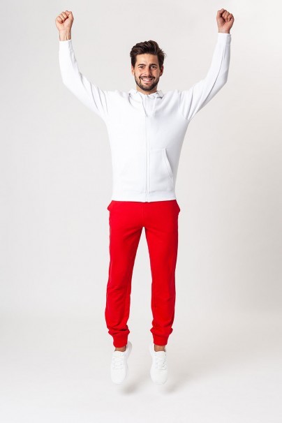 Pánské teplákové kalhoty Malfini Rest červené-3