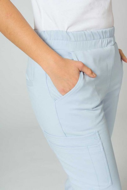 Dámské lékařské kalhoty Sunrise Uniforms Premium Chill jogger blankytně modré-6