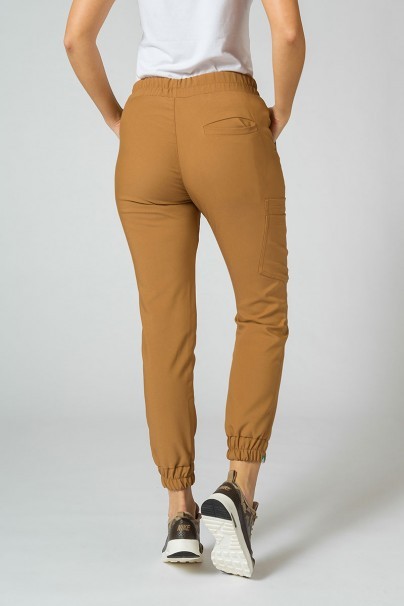 Dámské kalhoty Sunrise Uniforms Premium Chill jogger hnědé-2