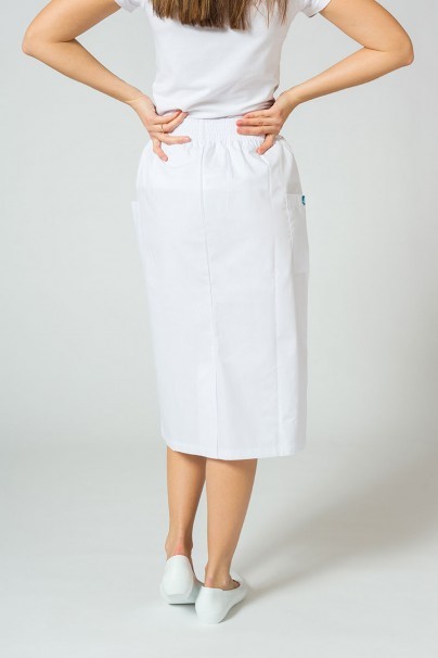 Zdravotnická sukně s kapsami Adar Uniforms Cargo bílá-3
