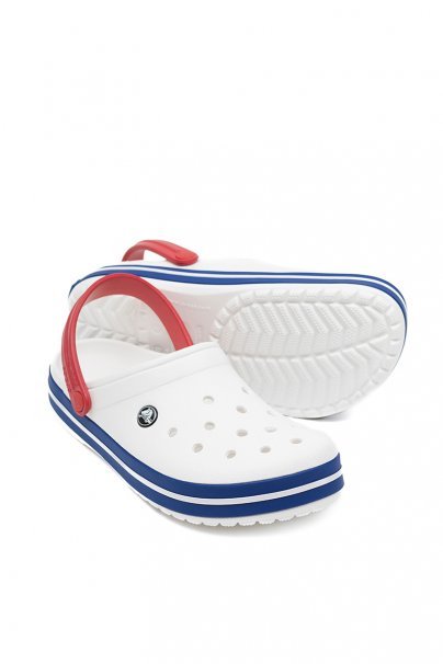 Obuv Crocs™ Classic Crocband bílá/blue jean-6