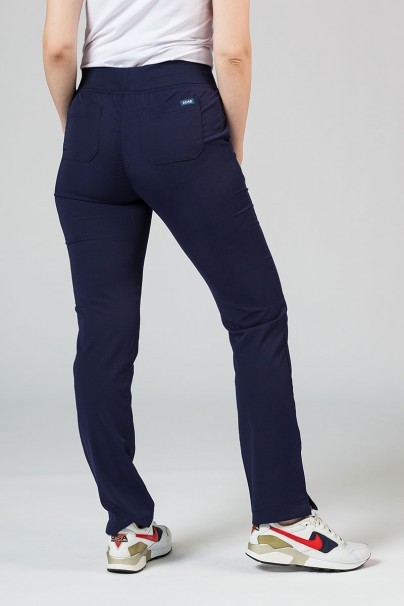 Dámské kalhoty Adar Uniforms Leg Yoga námořnická modř-4