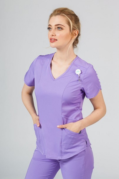 Lékařská souprava Adar Uniforms Yoga levandulová (s halenou Modern - elastic)-2