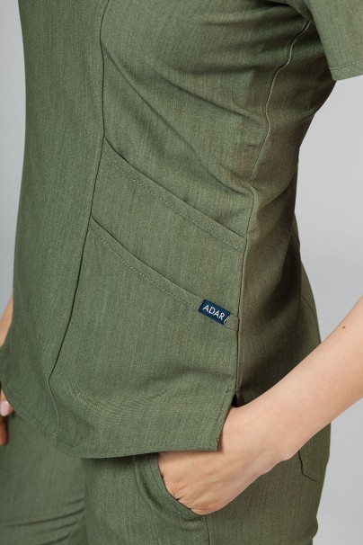 Dámská halena Adar Uniforms Modern olivková-5