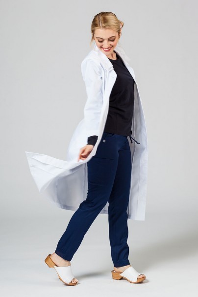 Dámské zdravotní šaty Adar Uniforms Collar bílé-2