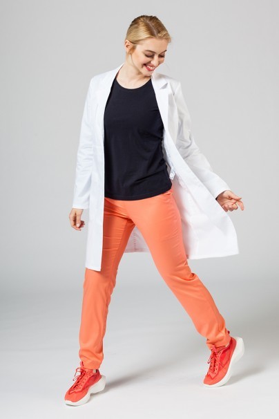 Lékařský plášť Adar Uniforms Tab-Waist bílý (elastický)-3