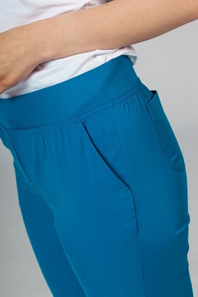 Dámské kalhoty Adar Uniforms Leg Yoga královsky modré-3