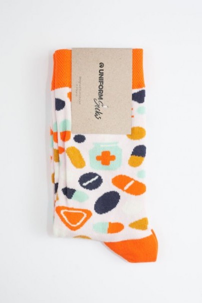 Barevné ponožky Take Your Meds - UniformSocks-3