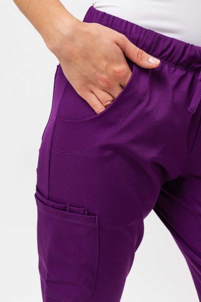 Dámské lékařské kalhoty Healing Hands Rebecca Flare lilkové-3