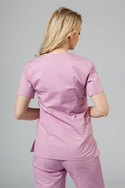 Lékařská dámská halena Sunrise Uniforms Basic Light liliová-4