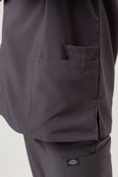 Pánská lékařská halena Dickies EDS Essentials V-neck Men šedá-4