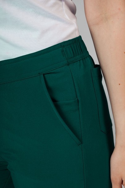Dámské kalhoty Adar Uniforms Skinny Leg Cargo tmavě zelené-6
