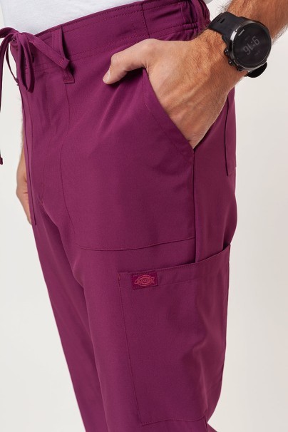 Pánské lékařské kalhoty Dickies EDS Essentials Natural Rise třešňové-3