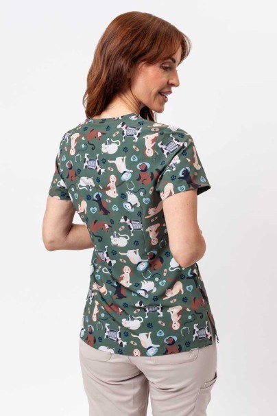 Dámská lékařská halena Maevn Prints Cuddly Checkup-2