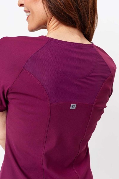 Dámská lékařská halena Maevn Embrace Luna třešňová-4