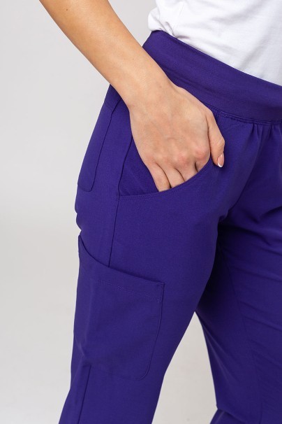 Dámské lékařské kalhoty Maevn Momentum jogger fialové-3