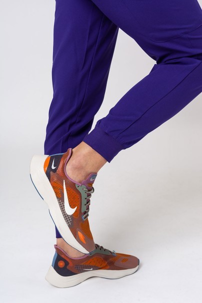 Lékařské dámské kalhoty Maevn Momentum jogger fialové-6