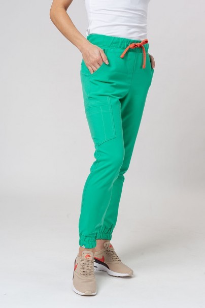 Lékařská souprava Sunrise Uniforms Premium (halena Joy, kalhoty Chill) světle zelená-6