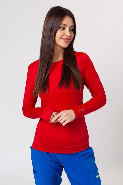 Dámské tričko s dlouhým rukávem Maevn Bestee červené-3