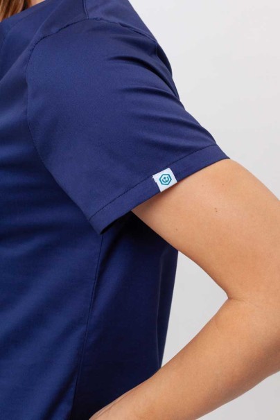 Dámská lékařská halena Uniforms World Alyssa námořnická modř-4