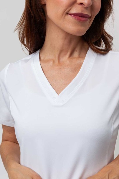 Dámská lékařská halena Healing Hands Monica V-neck bílá-4