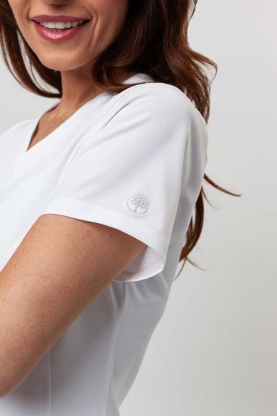 Dámská lékařská halena Healing Hands Monica V-neck bílá-5