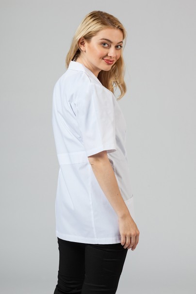 Lékařský plášť Adar Uniforms Consultation (krátký rukáv) bílý-3