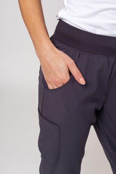 Dámské lékařské kalhoty Maevn Momentum jogger šedé-3