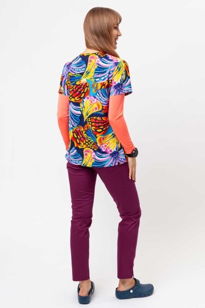 Dámská lékařská halena Cherokee Prints V-neck Winging It-5