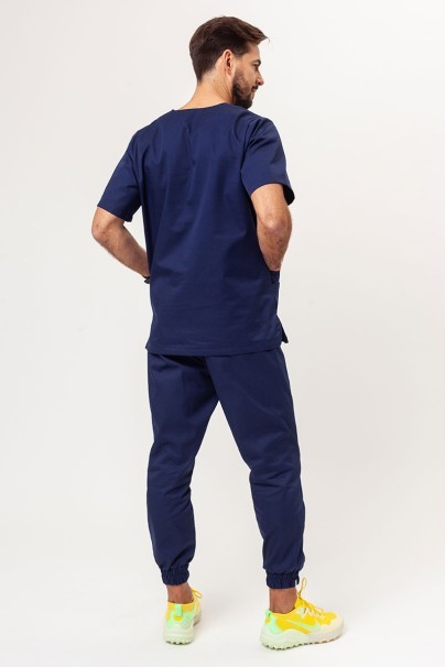 Pánská lékařská halena Sunrise Uniforms Basic Standard FRESH námořnická modř-6